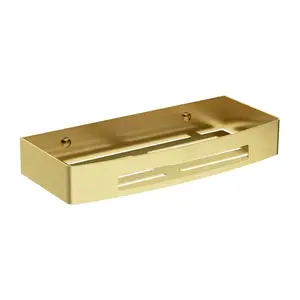 OMNIRES - UNI sprchový košík, 30 x 5 x 13 cm, brúsená mosadz UN10331BSB vyobraziť
