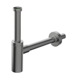 BONOMINI - INOXMATER umývadlový sifón 5/4", odpad 32, nerez/gun metal 0581GM32K2 vyobraziť