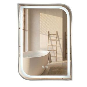 REA - Zrkadlo LED ZONE 80x60 BRUSH NICKEL HOM-00301 vyobraziť