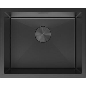 MEXEN - Trixo oceľový drez 1-bowl 540 x 440 mm, čierna 6414541000-70 vyobraziť