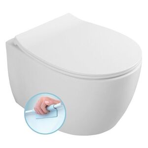 ISVEA - SENTIMENTI závesná WC misa, Rimless, 36x51cm, biela 10AR02014 vyobraziť