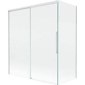 MEXEN/S - Rox vaňová zástena 2-krídlová posuvná 140 + 70 x 150, transparent, biela 8C9-140-070-20-00 vyobraziť