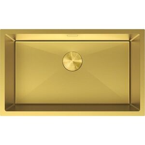 MEXEN - Trixo oceľový drez 1-bowl 750 x 440 mm, zlatá 6415751000-55 vyobraziť