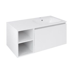 SAPHO - LOREA skrinka 100x46x51, 5cm (30P+70cm), pravá, biela matná LE070-3131-R-11 vyobraziť