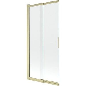MEXEN - Fox vaňová zástena 2-krídlová posuvná 85 x 150, transparent, zlatá kartáčovaná 891-085-002-55-00 vyobraziť