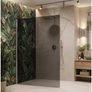 REA/S - Sprchová zástena Flexi Grey / Chrome 130 KPL-K99081 vyobraziť