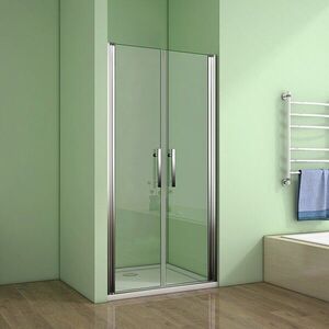 H K - Sprchové dvere MELODY D2 100 dvojkrídlové 96-100 x 195 číre sklo SE- MELODYD2100-306 vyobraziť