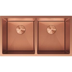 MEXEN - Binox oceľový drez 2-bowl 800 x 450 mm, meď HC 6421802000-65HC vyobraziť
