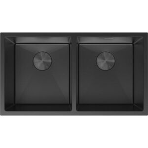 MEXEN - Binox oceľový drez 2-bowl 800 x 450 mm, čierna 6421802000-70 vyobraziť