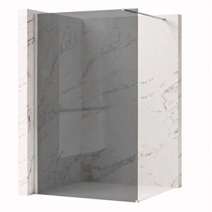 REA/S - Sprchová zástena Flexi Grey / Chrome 80 KPL-K99086 vyobraziť