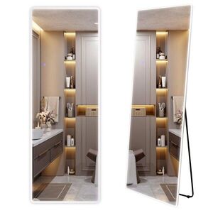 REA - Zrkadlo LED Classico 60x170cm White HOM-07055 vyobraziť