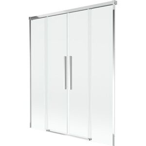 MEXEN/S - Rox vaňová zástena 2-krídlová posuvná 150 x 150, transparent, chróm 8C9-150-002-01-00 vyobraziť