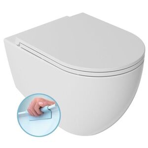 ISVEA - INFINITY závesná WC misa, Rimless, 36, 5x53cm, biela 10NF02005 vyobraziť