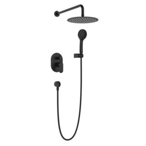 Rubineta - ULTRA-2F BLACK, podomietkový sprchový set vrátane príslušenstva OLBA625057 vyobraziť