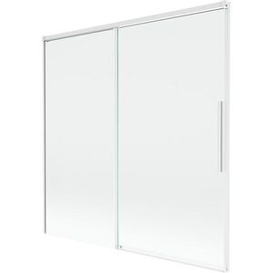 MEXEN/S - Rox vaňová zástena 2-krídlová posuvná 160 x 150, transparent, biela 8C9-160-001-20-00 vyobraziť