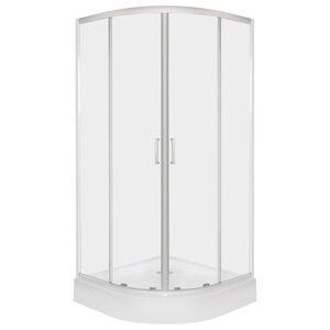 KERRA - Sprchovací kút s vaničkou Aruba 80 , chróm 5907548124647 vyobraziť