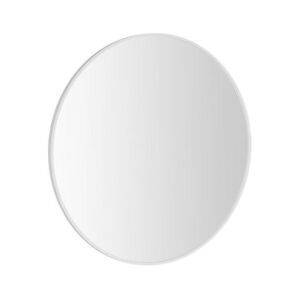 SAPHO - NOTION SLIM guľaté zrkadlo v ráme, priemer 50cm, biela mat NT500W vyobraziť