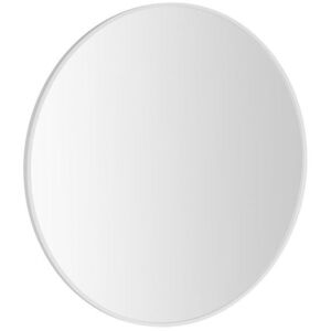 SAPHO - NOTION SLIM guľaté zrkadlo v ráme, priemer 80cm, biela mat NT800W vyobraziť