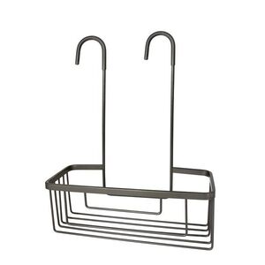Gedy - SMART polička do sprchy závesná, na batériu, 300x375x120 gun metal 248981 vyobraziť