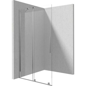 DEANTE - Prizma krátka ku kolmej stene/dlhá k paralelnej stene sprchová stena, walk-in, 80 cm - posuvná; KTJ_038R vyobraziť