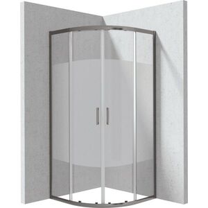 DEANTE - Funkia Evo štvrťkruhový sprchovací kút, 80x80 cm – vzor pruh KYP_DE88P vyobraziť