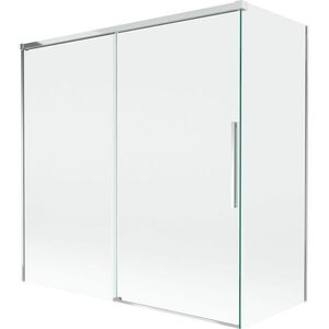 MEXEN/S - Rox vaňová zástena 2-krídlová posuvná 160 + 70 x 150, transparent, biela 8C9-160-070-20-00 vyobraziť
