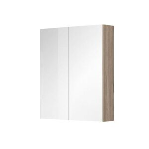 Mereo Kúpeľňová galerka 60 cm, zrkadlová skrinka, dub Kronberg CN716GDN vyobraziť
