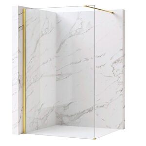 REA/S - Sprchová zástena Flexi Transparent / Gold 140 KPL-K99577 vyobraziť