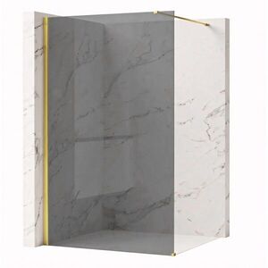 REA/S - Sprchová zástena Flexi Grey / Gold 140 KPL-K99780 vyobraziť