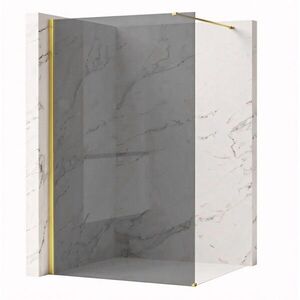 REA/S - Sprchová zástena Flexi Grey / Gold 90 KPL-K99785 vyobraziť