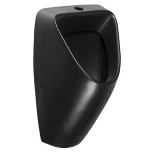 SAPHO - SCHWARN BLACK keramický urinál, horný prívod vody, čierna mat 201.702.6 vyobraziť