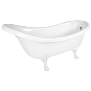 POLYSAN - RETRO voľne stojaca vaňa 174, 5x82x80, 5cm, biela, nohy biele 43378 vyobraziť