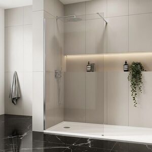 REA/S - Sprchová zástena Flexi Transparent / Chrome 100 KPL-K99062 vyobraziť