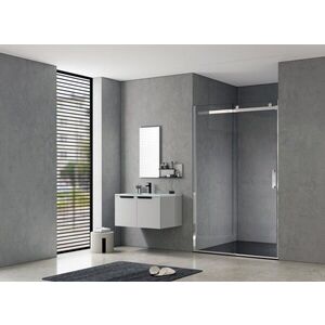 HOPA - Sprchové dvere BELVER CHROM NEW - Farba rámu - Chróm/Leštený hliník (ALU), Rozmer A - 130, Smer zatvárania - Univerzálne Ľavé / Pravé, Výplň - Číre bezpečnostné sklo - 8 mm BCBELV13CCN vyobraziť