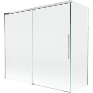 MEXEN/S - Rox vaňová zástena 2-krídlová posuvná 170 + 80 x 150, transparent, chróm 8C9-170-080-01-00 vyobraziť