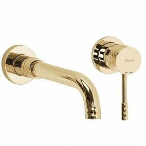 REA - Podomietková umývadlová batéria LUNGO Diamond Gold + BOX REA-B0539 vyobraziť