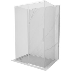 MEXEN/S - Rox-3S L sprchový kút 3 stenný, posuvný 120 x 110, transparent, biela 8C2L-120-110-20-00-3S vyobraziť