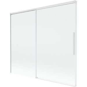 MEXEN/S - Rox vaňová zástena 2-krídlová posuvná 180 x 150, transparent, biela 8C9-180-001-20-00 vyobraziť