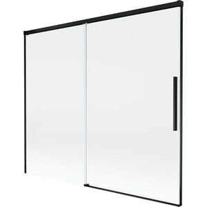 MEXEN/S - Rox vaňová zástena 2-krídlová posuvná 180 x 150, transparent, čierna 8C9-180-001-70-00 vyobraziť