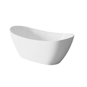 INVENA - Voľne stojaca vaňa 160 cm Astri so sifónom AN-03-160-F vyobraziť