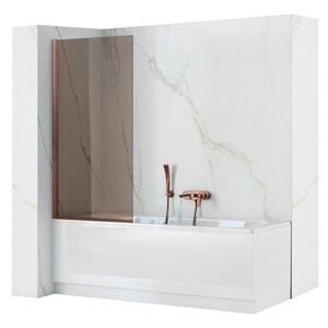 REA - Paraván vaňový Elegant Brush Copper 80 REA-W5695 vyobraziť