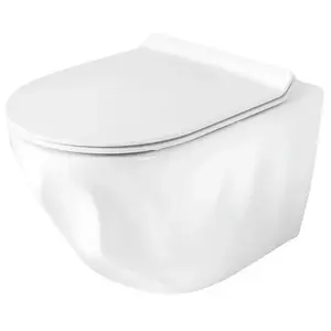 REA - Závesná WC misa Gustavo Rimless REA-C1652 vyobraziť