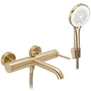 REA - Vaňová nástenná batéria Rivo Brush Gold REA-B9338 vyobraziť