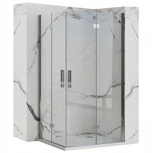 REA/S - Sprchová kabína Molier Chrome Double 80x80 KPL-K6368 vyobraziť