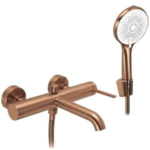 REA - Vaňová nástenná batéria Rivo Brush Copper REA-B9339 vyobraziť