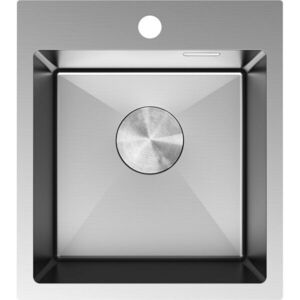 MEXEN - Solix oceľový drez 1-bowl 400 x 450 mm, nerez 6401401000-01 vyobraziť