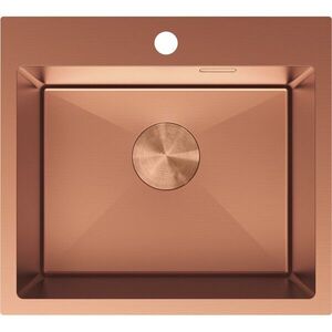 MEXEN - Solix oceľový drez 1-bowl 500 x 450 mm, meď 6402501000-65 vyobraziť