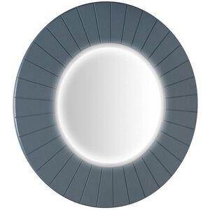 SAPHO - LUMIRO STRIP guľaté zrkadlo s LED osvetlením v ráme, priemer 90cm, siena LR950-4242S vyobraziť