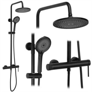 REA - Sprchový set Foss Clif Black REA-P5645 vyobraziť