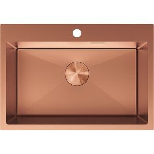 MEXEN - Solix oceľový drez 1-bowl 650 x 450 mm, meď 6403651000-65 vyobraziť